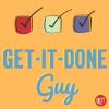 the vision of business plan must be given more emphasis Get-it-Done Guy logo