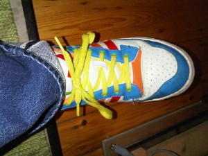 Stever's Brightly Colored Sneakers