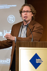 Stever speaking Stever Robbins knocking 'em dead at a conference